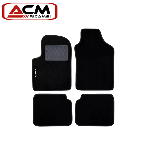 KIT 4 Pezzi Tappeti Tappetini Moquette per FIAT PANDA 2 169 dal 2003 al 2011 - Imagen 2 de 5