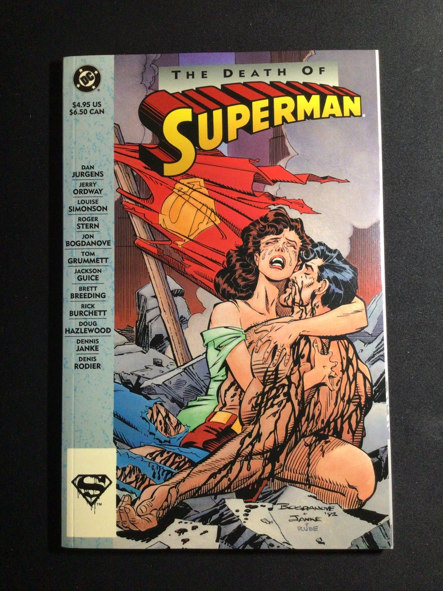 RARE The Death of Superman Comic Book 1st Edition Print 1993 Excellent  condition | eBay
