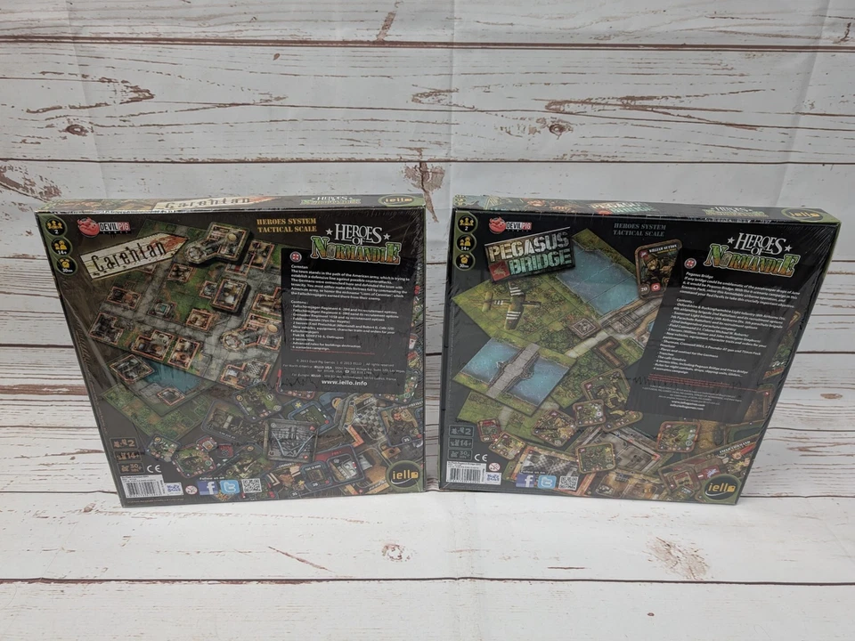 4 Heroes of Normandie Exps Carentan Sainte-Mere Eglise Pegasus Bridge D-Day NIS Foto 4 de 4