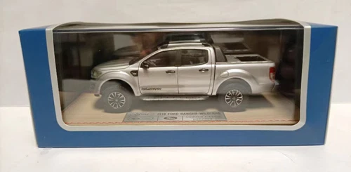 MK Trax Resina 1/43 Ford Ranger Wildtrak PickUp 2019 Argento - Foto 6 di 6