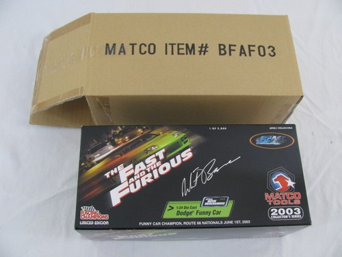 2003 Racing Champions Whit Bazemore Matco Tools Fast & Furious Dodge Funny Car