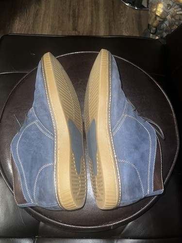 Johnston & Murphy blue side chukka boots size 13M - Picture 6 of 13