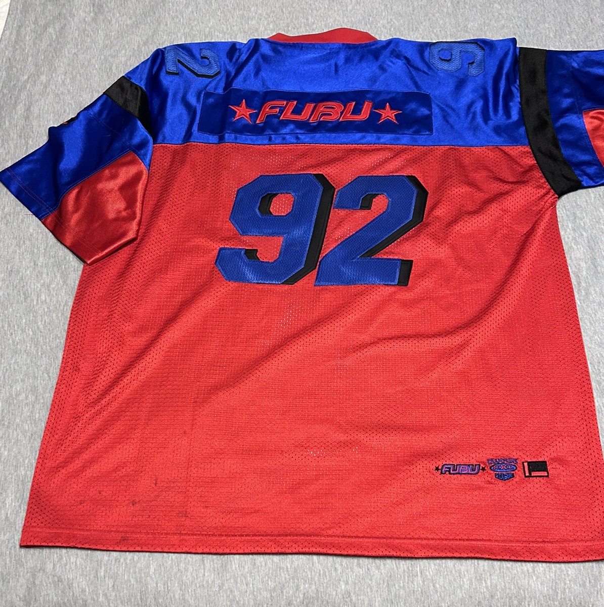 1992年 レッドダイヤモンズ 限定 トレーナー Vintage FUBU Jersey Men's XXL 2XL Red Limited Edition