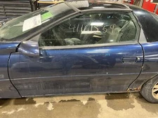 93-02 CHEVY CAMARO 2 DR DRIVER LEFT FRONT MANUAL DOOR NAVY BLUE PAINT 28U