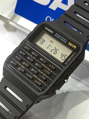 CASIO CA 61W Mod. 481 ¡¡ 10 DIGITOS !! JAPAN ¡NEW BAND & CASE - CA 53W VER FOTOS - Picture 2 of 8