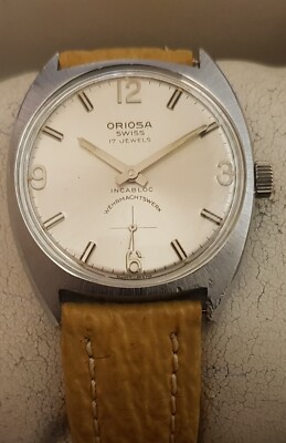 Vintage Armbanduhr Oriosa   Handaufzug - Cal. AS 1130    1968 