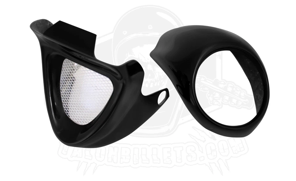 Yamaha XV 1700 Road Star Warrior Belly Pan y FARO CARENADO CUBIERTA CUBIERTA Set Foto 4 de 4