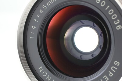 希少元箱付 FUJIFILM SUPER-EBC FUJINON 45mm F4 希少元箱付 FUJIFILM