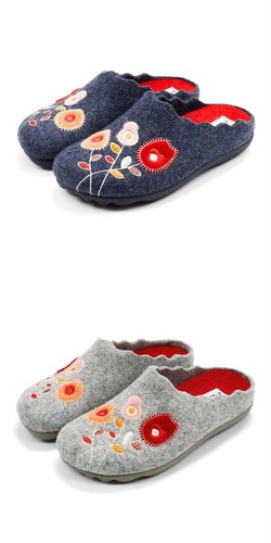 Flexus by Spring Step Women's Wildflower Wool Slipper - 第 1/15 張圖片