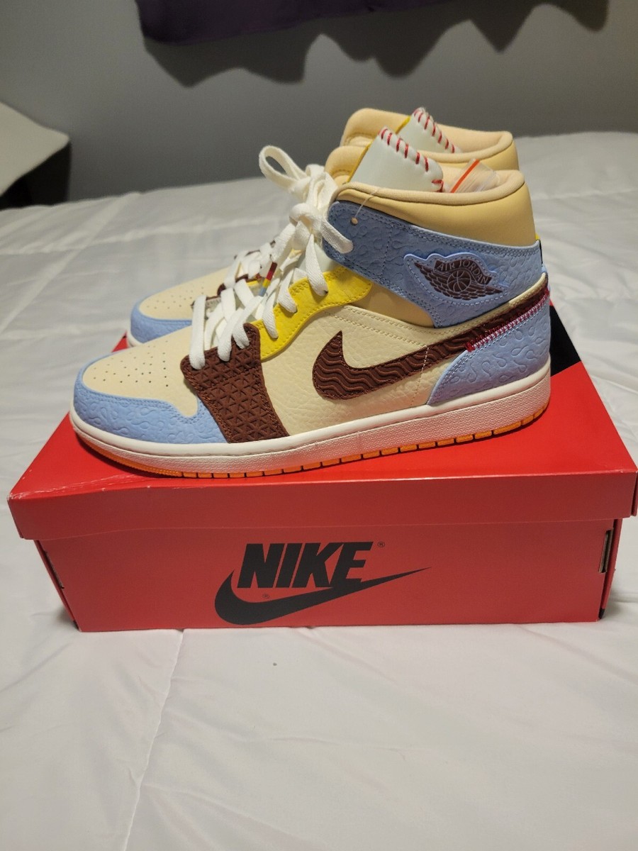 Size 11 - Jordan 1 Mid SE x Maison Chateau Rouge Fearless  display picture 2
