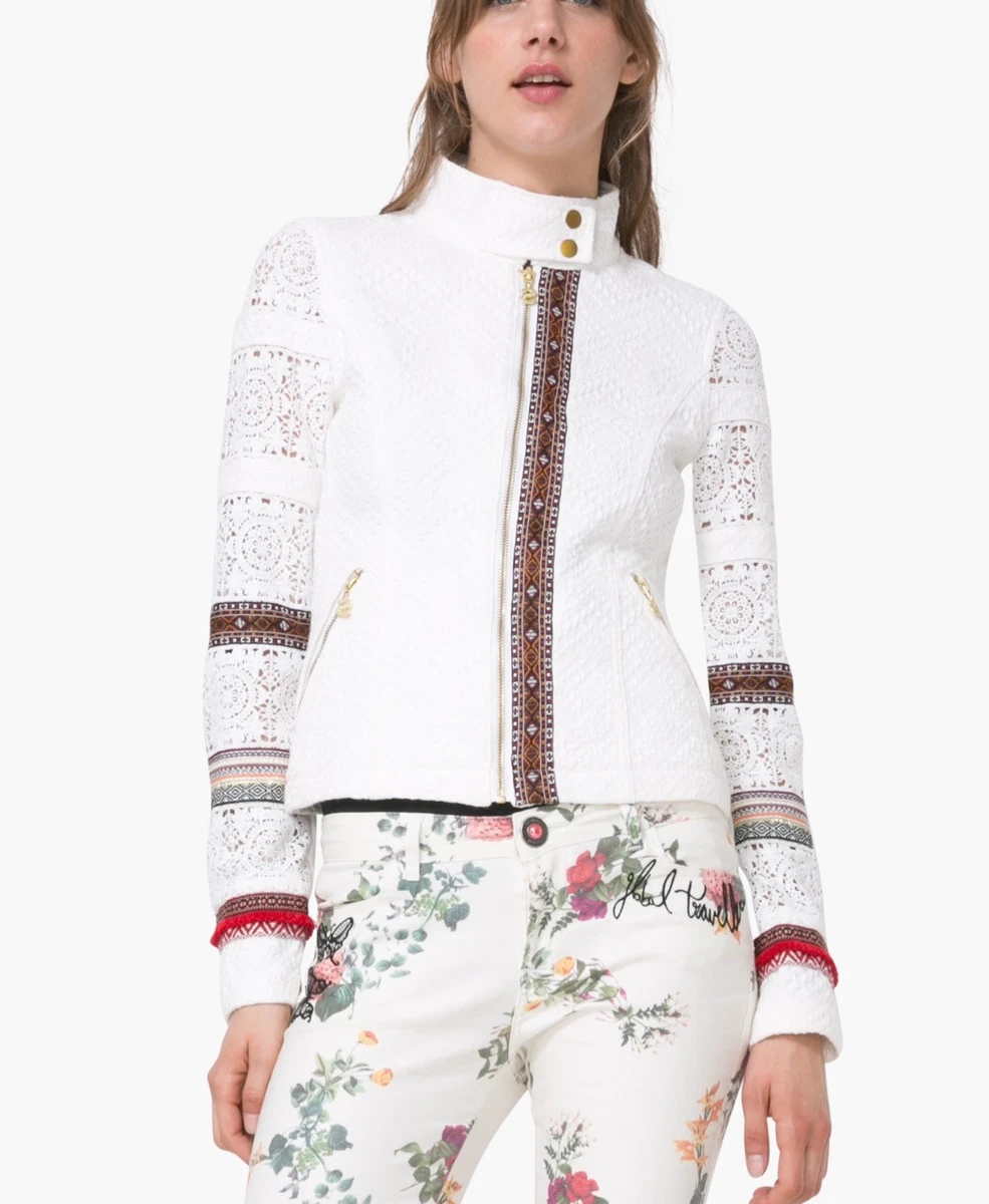Desigual sales white jacket