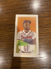 2021 Topps T206 MARCELL OZUNA Wave 1 Base Card Atlanta Braves