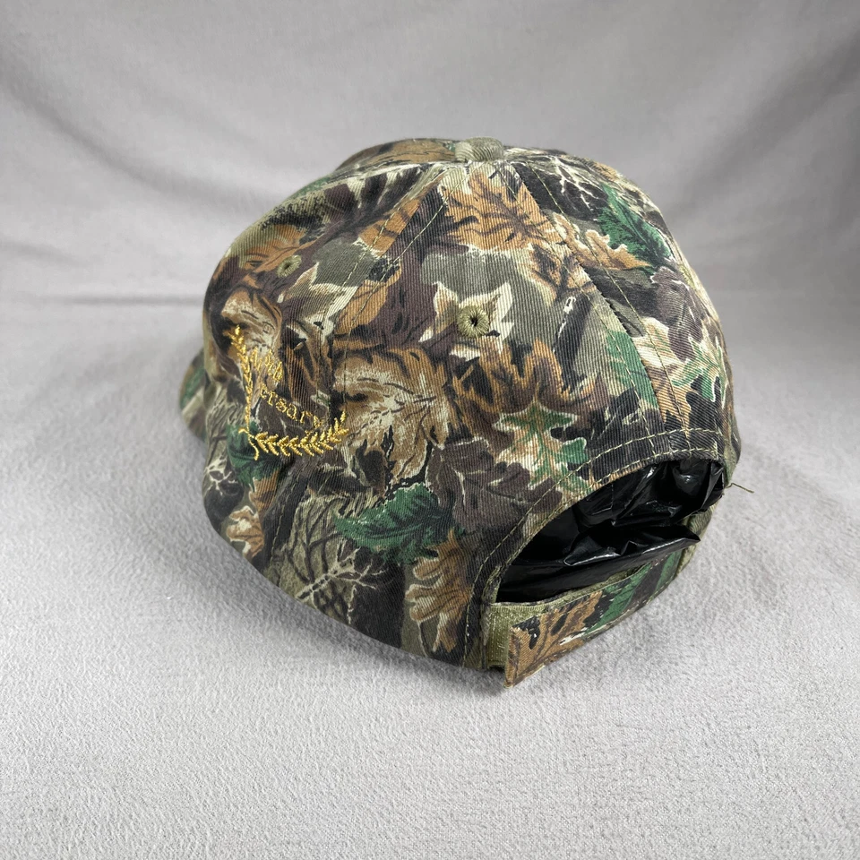 迷彩帽男式 OS Strapback RealTree Total Source Frac Chem 狩猎户外 — 第 3/4 张图片