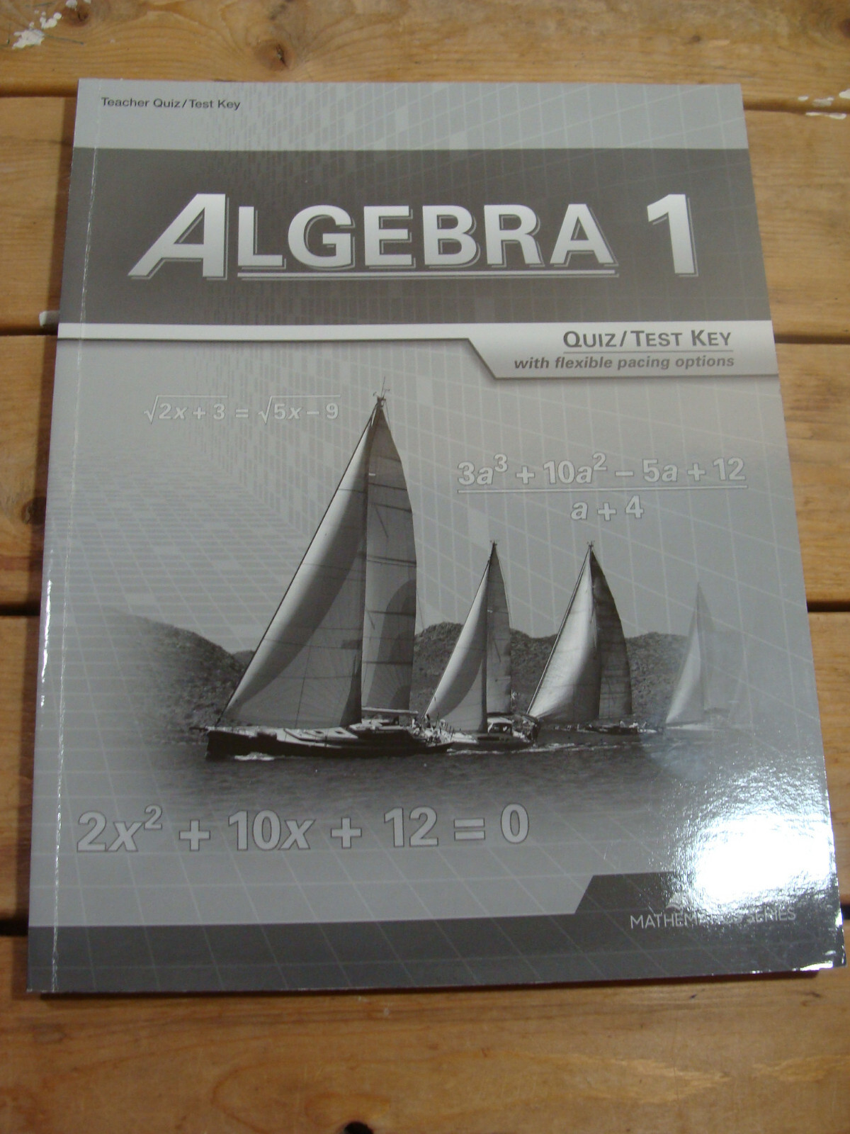 Algebra 1 (A Beka Book) Abeka Homeschool Solution Key Quiz Test Video ...
