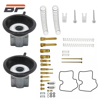 #ad #ad Carburetor Carb Repair Rebuild Kit For Kawasaki Prairie Brute Force 650 KVF650 $35.88