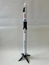 Spacex Falcon 9 Crew Dragon Rocket Model - scale 76 760mm 30inch - Assembled