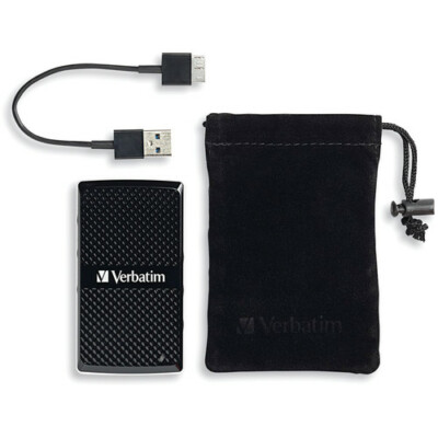 VERBATIM Vx450 Store'n'Go USB 3.0 128GB External SSD Drive | eBay