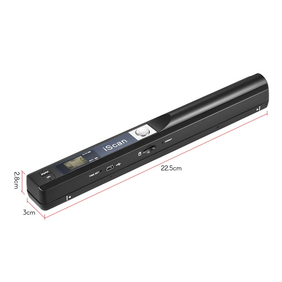 iScan Handheld Portable Scanner 900 DPI A4 Document Scanner Color Scanning - Image 2 of 4
