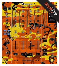 Pioneer DJM-800  Orange Camo  Protective Decal  StyleFlip Skins