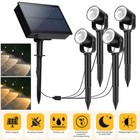 Solar Spot Lights LED Garden Outdoor Pathway Lawn Fence Lamp Spotlight Light Au