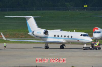 PHOTO  AEROPLANE GULFSTREAM IV 'N55TD' C/N 1131. BUILT 1990. WASHINGTON DULLES A