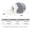 thumbnail 10 - Winter Warm Dog Puppy Pet Cat Bed House Sofa Kennel Igloo/Cave Nesting Bed Mat