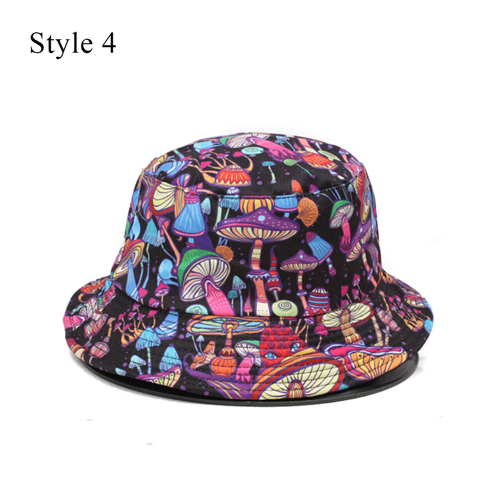 APL Cappello da Pescatore Spiaggia Doppio Lato Design Geometrico Panama Cap 18