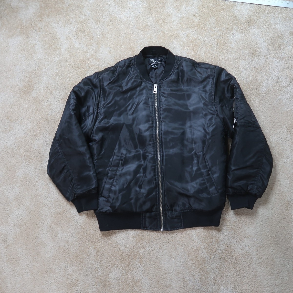 ★IN SILENCE★ Glossy l bomber jacket BLACK IM2C4JP13BK s-l1200.jpg