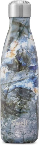 Swell Vacuum Insulated Stainless Steel Water Bottle, 17 oz, Labradorite