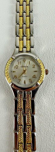 Orologio Ginevra donna bicolore classico retrò - Foto 3 di 6