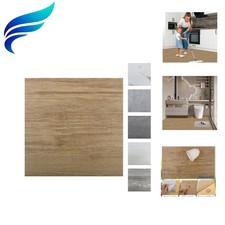 Stylish DIY Peel and Stick Floor Tiles - Yellow Oak, 12x12, Easy Installation