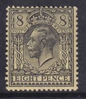 SG390 8d Black/Yellow UNMOUNTED MINT