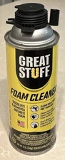 GREAT STUFF Foam Cleaner, Dissolves & Removes Uncured Foam - 12 oz.