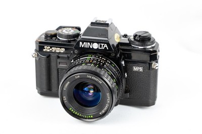 Minolta X-700 inkls. Super Danubia 28mm F2.8 Objektiv