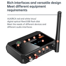 Audio Transmitter Adapter Audio Adapter Sound 2 in 1 3.5mm AUX RCA SPDIF for