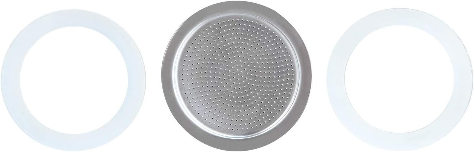 Replacement Silicone 6 Cup Size Gasket Seals And Filter