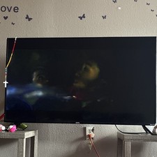 onn. Roku TV 50 in Black Flat Screen LED Smart TV 2160p 4K 