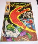 Amazing Spider-Man #77 🕸 Marvel 1969 Silver Age Romita, HTorch Lizard, FN/FN+