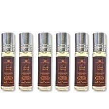 Al Rehab French Coffee Perfume Oil 6ml (6 Pack) | Alcohol-Free Coffee, Vanilla