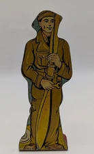 Marx Soldiers of Fortune Tin Litho Target 5 Air Force Mechanic