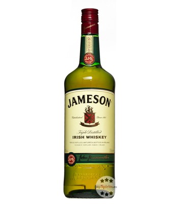 Jameson Irish Whiskey   Triple Distilled / 40 % Vol. / 1,0 Liter-Flasche