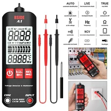 A1 Fully Automatic Anti-Burn Intelligent Digital Multimeter AC Currents Voltage