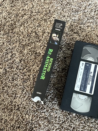 Beyond Re-Animator Horror Movie VHS - Cult Movie Jeffrey Combs Herbert West - Picture 4 of 5