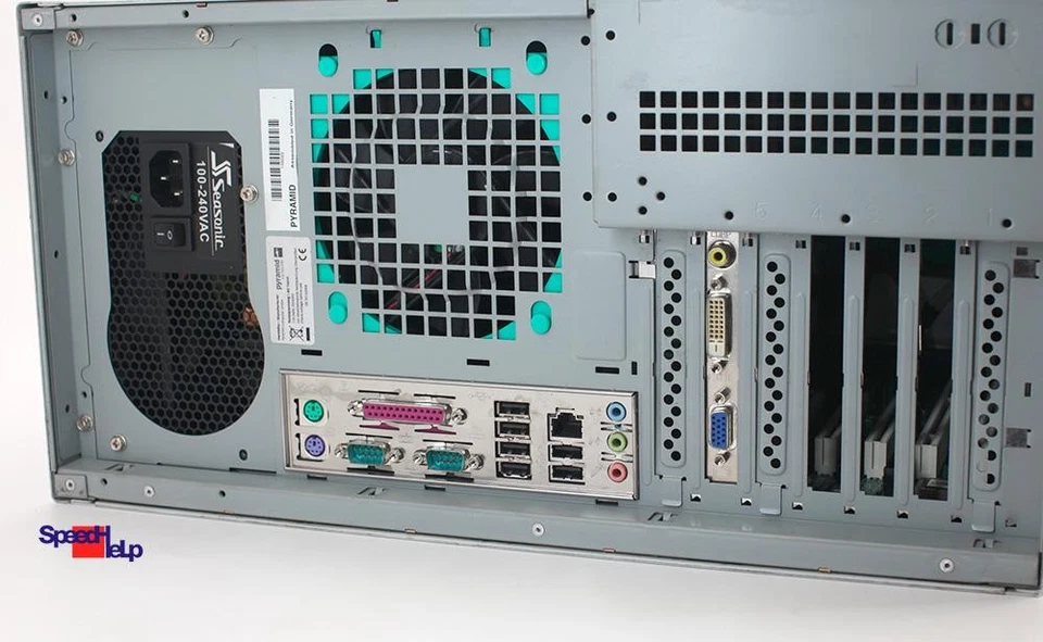 Supermicro Pdsge PDSG4 Workstation Computer PC Pentium D Parallelo Porta Windos - Immagine 3 di 4