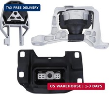 Engine and Transmission Mount 3PS . Fit for 2012-2018 Focus L4 2.0L. Replaces P