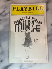 2003 Throughly Modern Millie Playbill  Sutton Foster, Leslie Uggams, Delta Burke