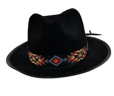 Beaded Hat Band Native American Style Southwe...