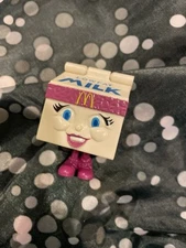 1993 McDonald's Food Fundamentals Milly Low Fat Milk Transforming Happy Meal Toy