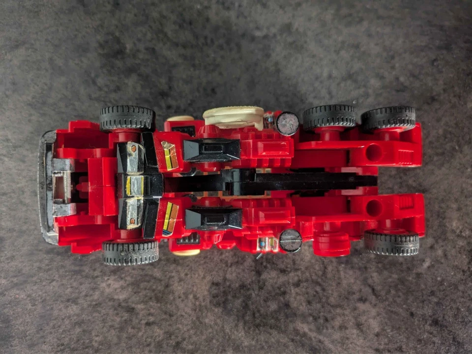 Transformers G1 Inferno - Autopompa Pompieri Mitsubishi Fuso - Originale HASBRO - Imagen 4 de 4