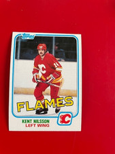 1981-82 Topps hockey set break #24 Kent Nilsson - Calgary Flames NRMT
